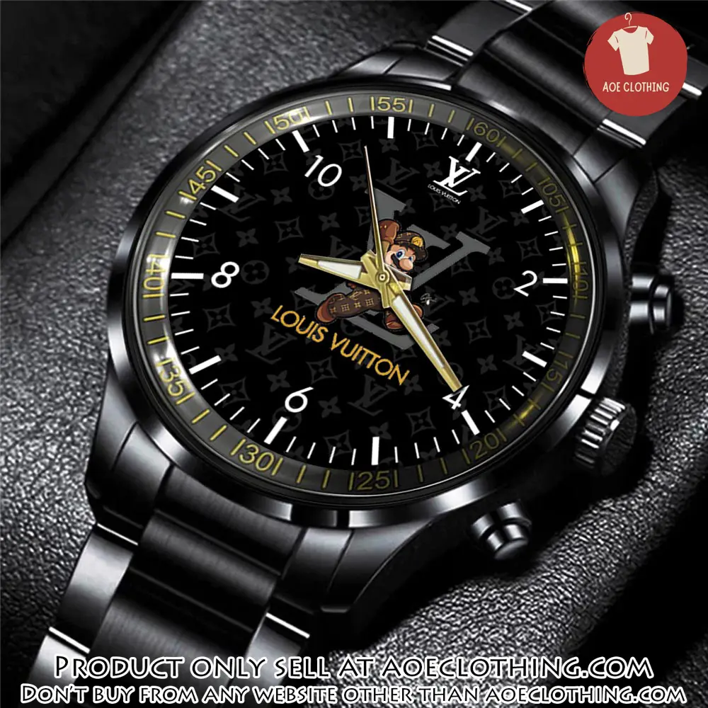 Lv luxury black fashion sport watch bwl1007 aoe2615182